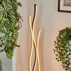 hofstein Lampadaire Serlande LED Nickel mat, 1 lumière* Lampes Modernes