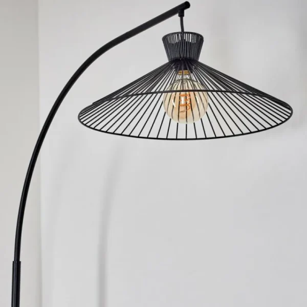 hofstein Lampadaire Tamins Noir, 1 lumière* Lampes Modernes
