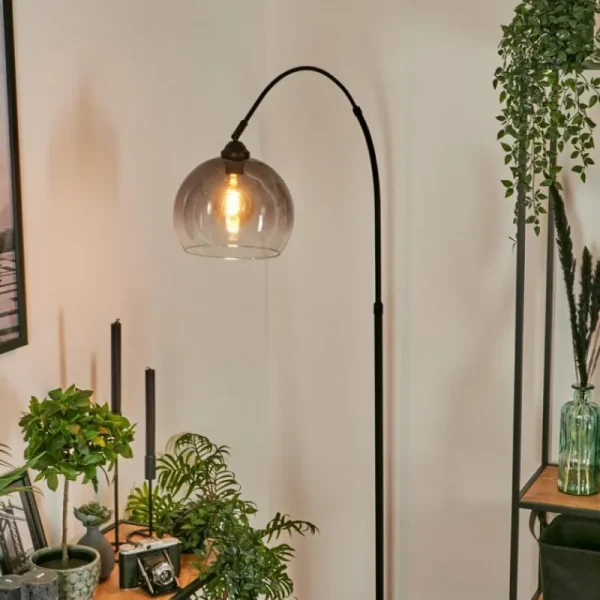 hofstein Lampadaire Tapitapa Noir, 1 lumière* Lampes Modernes