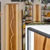 hofstein Lampadaire Terre LED Écru, Noir, Blanc, 1 lumière* Lampes Modernes