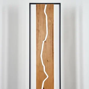 hofstein Lampadaire Terre LED Écru, Noir, Blanc, 1 lumière* Lampes Modernes