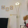 hofstein Lampadaire Tierz LED Laiton, 2 lumières* Lampes Modernes
