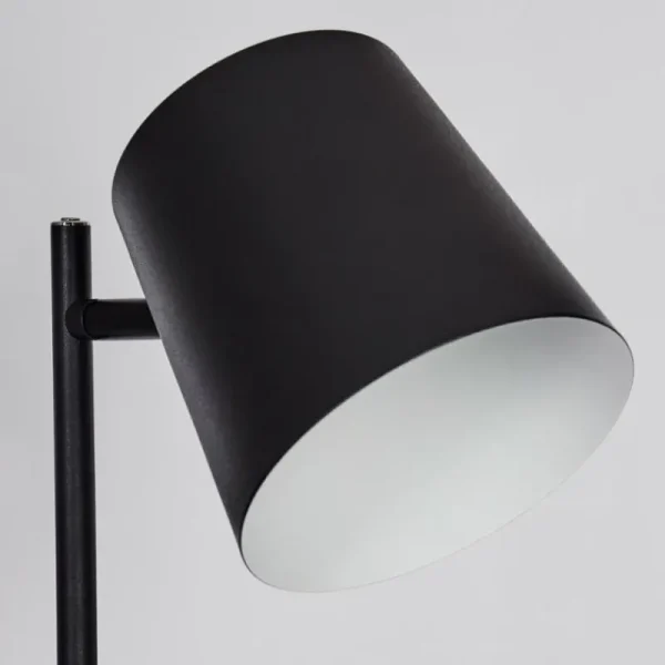 hofstein Lampadaire Tontolos LED Noir, 1 lumière* Lampes Modernes