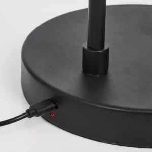 hofstein Lampadaire Tontolos LED Noir, 1 lumière* Lampes Modernes