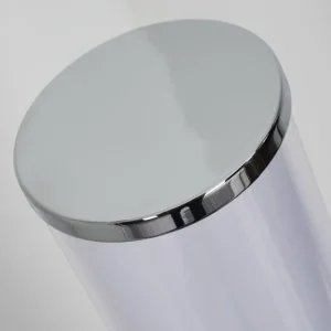 hofstein Lampadaire Tumurora LED Chrome, 1 lumière, Télécommandes* Lampes Modernes