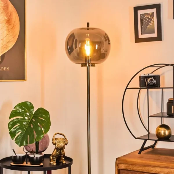 hofstein Lampadaire Verbania Laiton, 1 lumière* Lampes Modernes