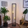 hofstein Lampadaire Woden Laiton, Noir, 3 lumières* Lampes Modernes