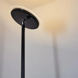 hofstein Lampadaire Wonsbek LED Noir, 1 lumière* Lampes Modernes