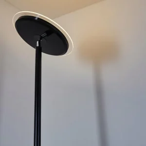 hofstein Lampadaire Wonsbek LED Noir, 1 lumière* Lampes Modernes