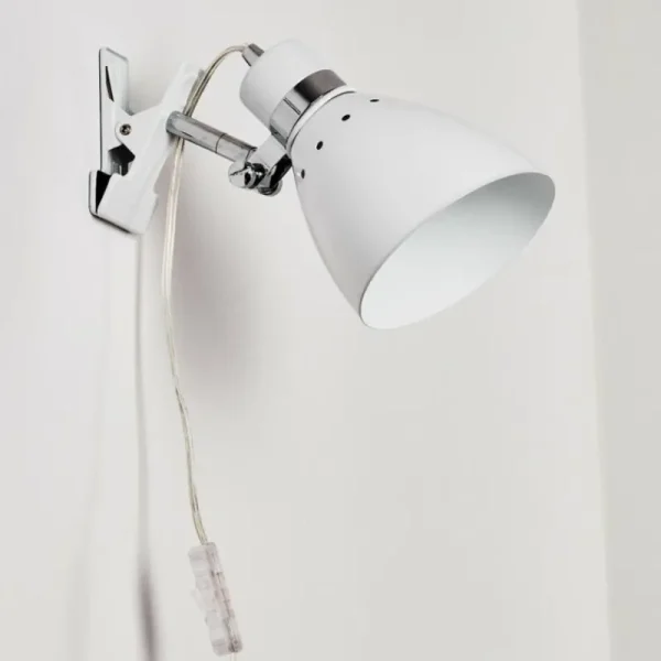 hofstein Lampe à pince Stranderott Blanc, 1 lumière* Lampes Modernes