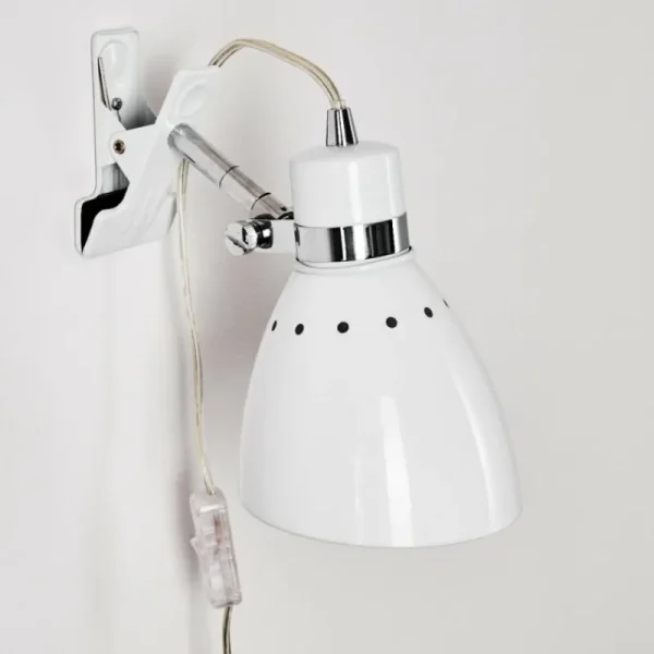 hofstein Lampe à pince Stranderott Blanc, 1 lumière* Lampes Modernes