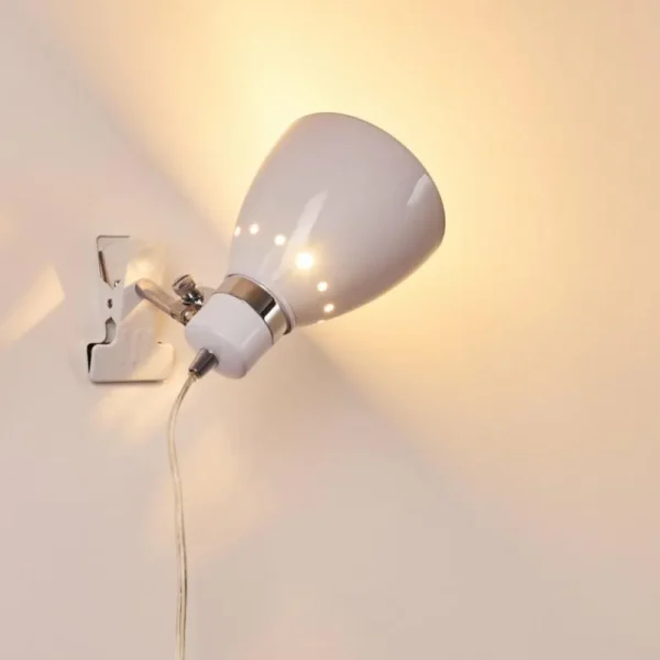 hofstein Lampe à pince Stranderott Blanc, 1 lumière* Lampes Modernes