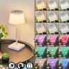 hofstein Lampe à poser Burzaco LED Blanc, 1 lumière, Changeur de couleurs* Lampes Modernes