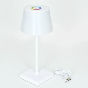 hofstein Lampe à poser Burzaco LED Blanc, 1 lumière, Changeur de couleurs* Lampes Modernes
