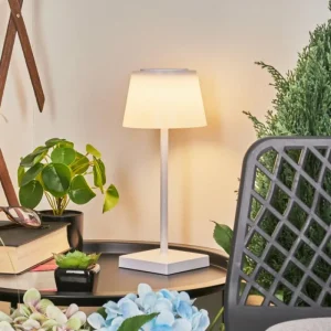 hofstein Lampe à poser Burzaco LED Blanc, 1 lumière, Changeur de couleurs* Lampes Modernes