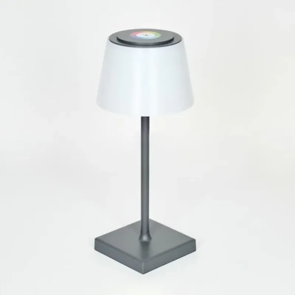 hofstein Lampe à poser Burzaco LED Anthracite, 1 lumière, Changeur de couleurs* Lampes Modernes