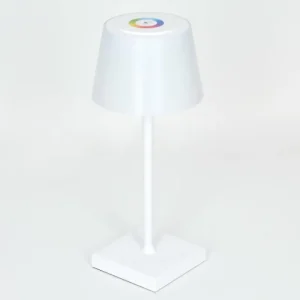 hofstein Lampe à poser Burzaco LED Blanc, 1 lumière, Changeur de couleurs* Lampes Modernes