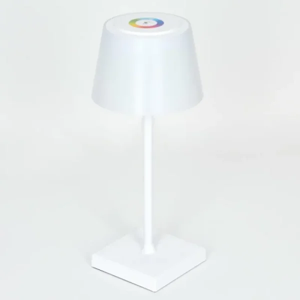 hofstein Lampe à poser Burzaco LED Blanc, 1 lumière, Changeur de couleurs* Lampes Modernes