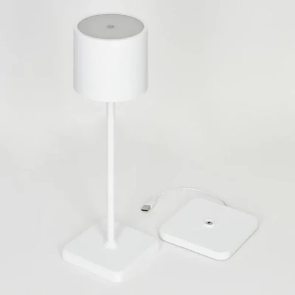 hofstein Lampe à poser Cajas LED Blanc, 1 lumière* Lampes Modernes