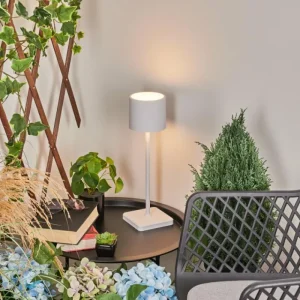 hofstein Lampe à poser Cajas LED Blanc, 1 lumière* Lampes Modernes
