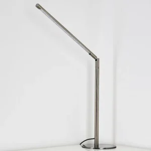 hofstein Lampe à poser Deje LED Nickel mat, 1 lumière* Lampes Modernes