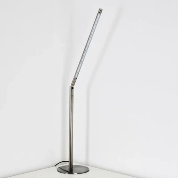 hofstein Lampe à poser Deje LED Nickel mat, 1 lumière* Lampes Modernes