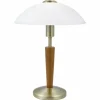 Luminaires Eglo Lampe à poser Eglo SOLO 1 Brun foncé* Lampes En Verre