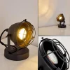 hofstein Lampe à poser Glostrup Noir, 1 lumière* Lampes Modernes
