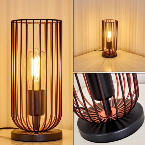 hofstein Lampe à poser Gresso Noir, 1 lumière* Lampes Modernes