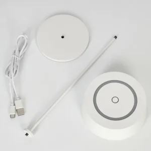 hofstein Lampe à poser Kouvi LED Blanc, 1 lumière* Lampes Modernes