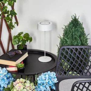 hofstein Lampe à poser Kouvi LED Blanc, 1 lumière* Lampes Modernes
