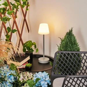 hofstein Lampe à poser Maza LED Gris, 1 lumière* Lampes Modernes