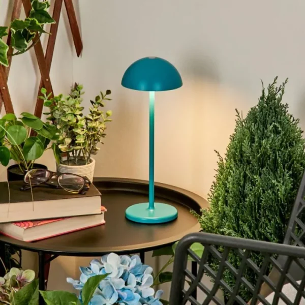 hofstein Lampe à poser Pelaro LED Bleu, 1 lumière* Lampes Modernes