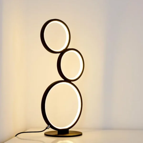 hofstein Lampe à poser Rodekro LED Noir, 1 lumière* Lampes Modernes