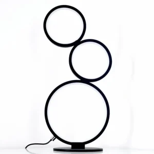 hofstein Lampe à poser Rodekro LED Noir, 1 lumière* Lampes Modernes