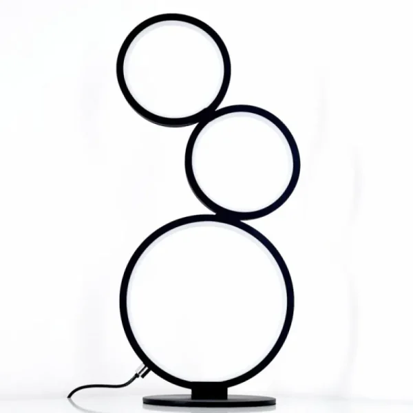 hofstein Lampe à poser Rodekro LED Noir, 1 lumière* Lampes Modernes