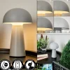 hofstein Lampe à poser Telve LED Gris, 1 lumière* Lampes Modernes
