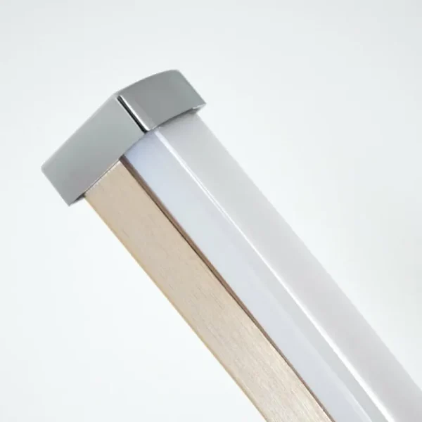 hofstein Lampe à poser Tervo LED Nickel mat, 2 lumières* Lampes Modernes