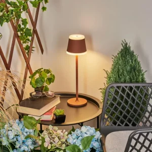 hofstein Lampe à poser Walt LED Rouille, 1 lumière* Lampes Modernes