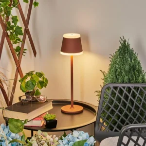 hofstein Lampe à poser Walt LED Rouille, 1 lumière* Lampes Modernes
