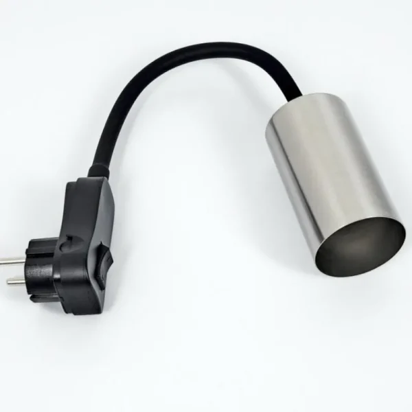 hofstein lampe à prise électrique Javel Noir, 1 lumière* Lampes Modernes