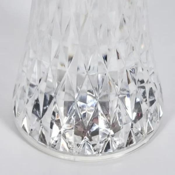 hofstein Lampe Champignon Balsa Lampe à poser LED Transparent, 1 lumière, Changeur de couleurs* Lampes Modernes