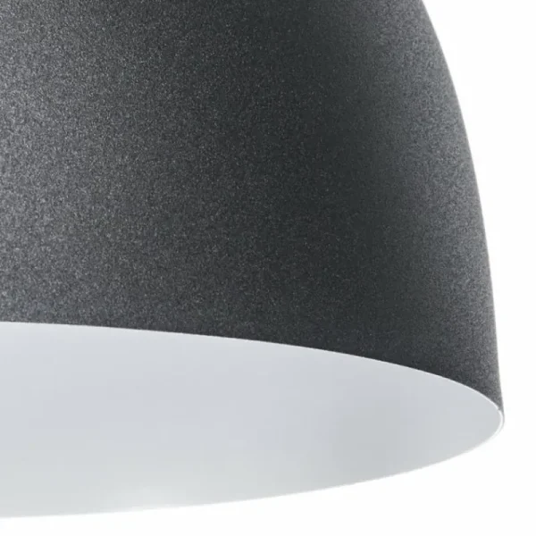 hofstein Lampe Champignon Tati Lampe à poser Anthracite, 1 lumière* Lampes Modernes