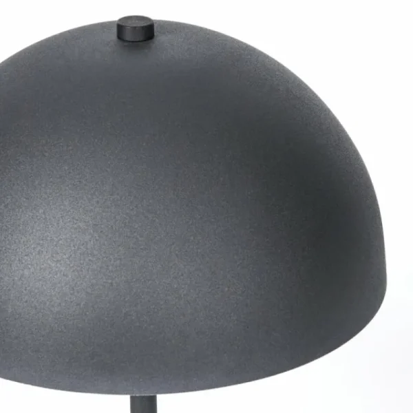 hofstein Lampe Champignon Tati Lampe à poser Anthracite, 1 lumière* Lampes Modernes