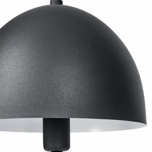 hofstein Lampe Champignon Tati Lampe à poser Anthracite, 1 lumière* Lampes Modernes