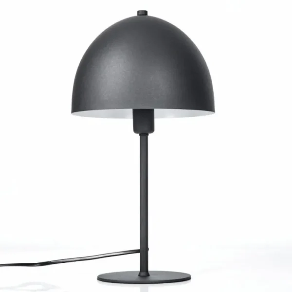 hofstein Lampe Champignon Tati Lampe à poser Anthracite, 1 lumière* Lampes Modernes