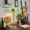 hofstein Lampe de banquier Ragaz Bronze, 1 lumière* Lampes En Verre