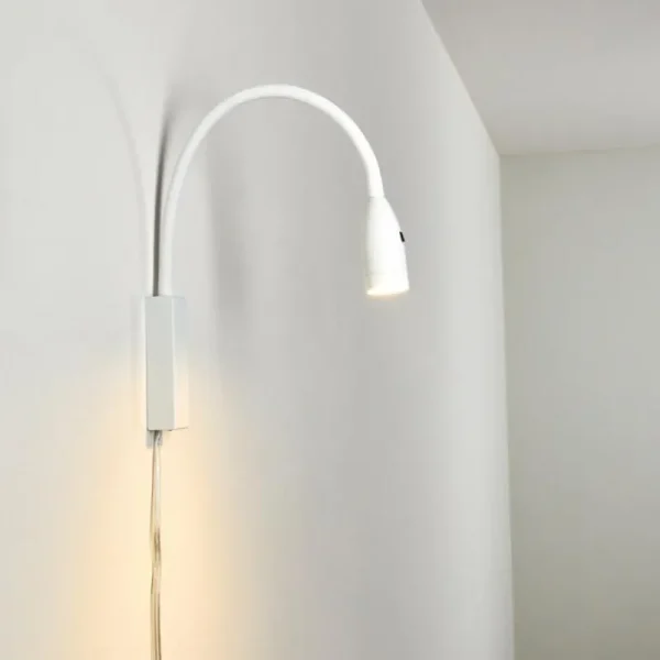hofstein Lampe de chevet Alsea LED Blanc, 1 lumière, Détecteur de mouvement* Lampes Modernes