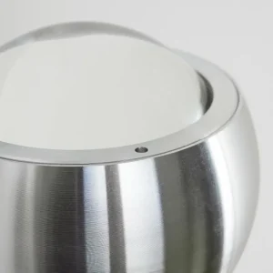hofstein Lampe de salle de bain Florenz LED Aluminium, 2 lumières* Lampes En Verre