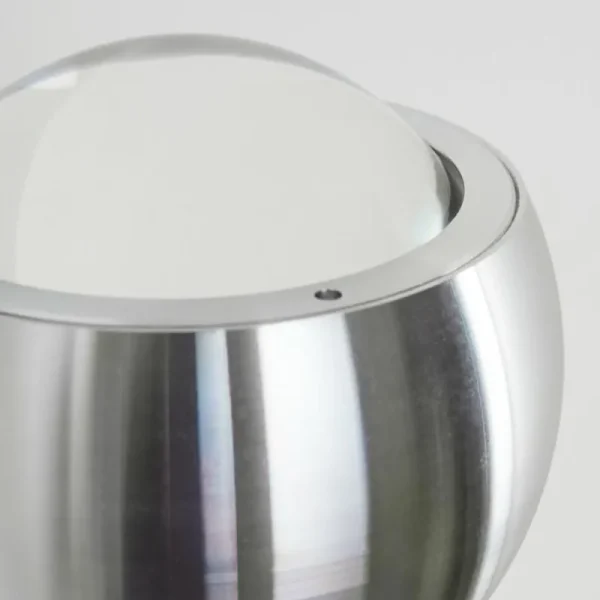 hofstein Lampe de salle de bain Florenz LED Aluminium, 2 lumières* Lampes En Verre